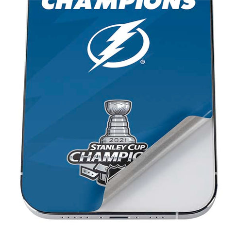 NHL 2021 Stanley Cup Champions Tampa Bay Lightning iPhone 12 Pro Max Skin